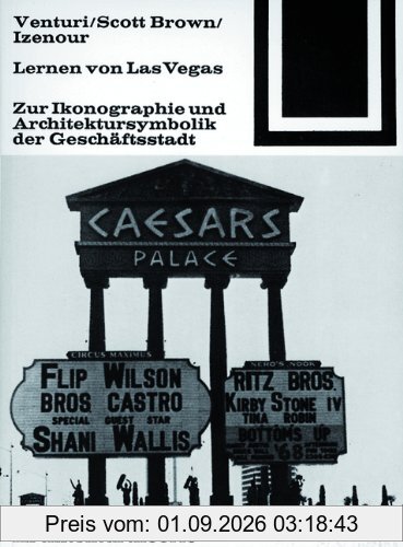 Bauwelt Fundamente, Bd.53, Lernen von Las Vegas: Zur Ikonographie und Architektursymbolik der Geschäftsstadt