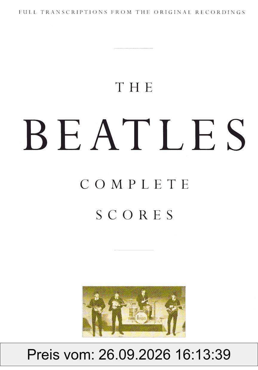 The Beatles - Complete Scores | Notenbuch für Gesang, Gitarre, Bass und Schlagzeug | Songbook für mittleres bis fortgeschrittenes Niveau | …