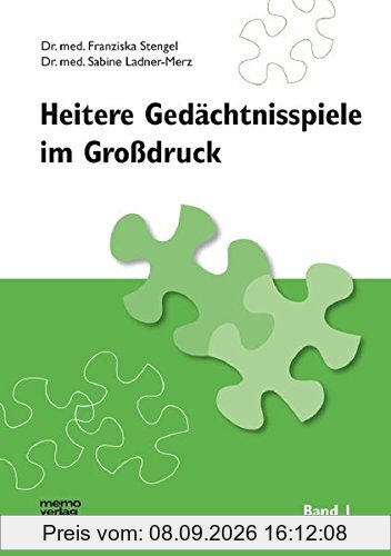 Heitere Gedächtnisspiele im Grossdruck: Heitere Gedächtnisspiele im Großdruck, Bd.1