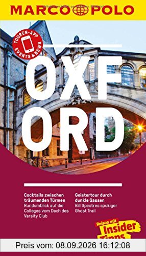 MARCO POLO Reiseführer Oxford: Reisen mit Insider-Tipps. Inkl. kostenloser Touren-App und Event&News