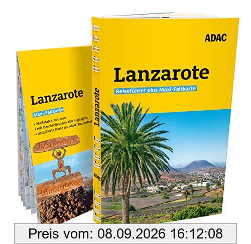ADAC Reiseführer plus Lanzarote: mit Maxi-Faltkarte zum Herausnehmen