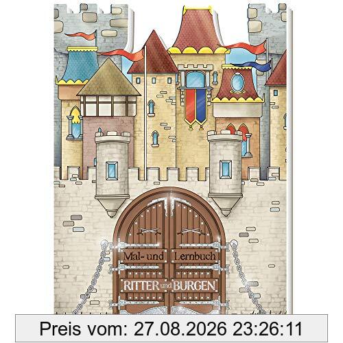 Trötsch Malbuch Ritter und Burgen Malbuch: Lernbuch Malbuch Ausmalbuch