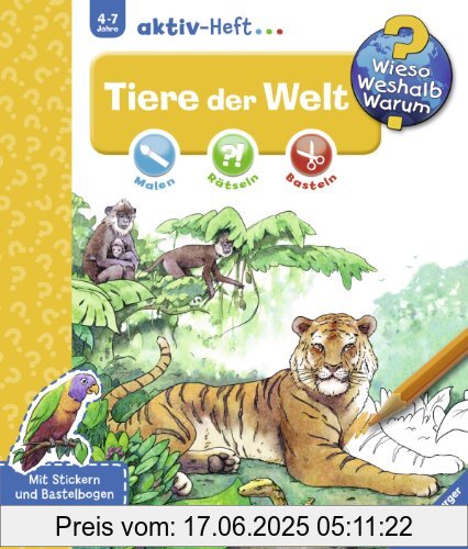Binding : Taschenbuch, Edition : 1, Label : Ravensburger Buchverlag, Publisher : Ravensburger Buchverlag, medium : Taschenbuch, numberOfPages : 20, publicationDate : 2014-06-18, releaseDate : 2014-06-29, languages : german, ISBN : 347332695X