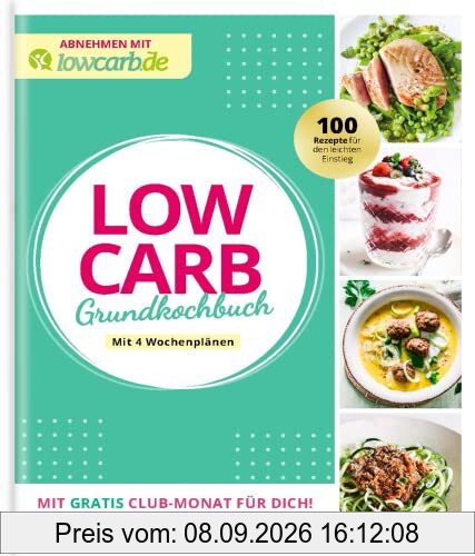 Lowcarb Grundkochbuch: Abnehmen mit lowcarb.de