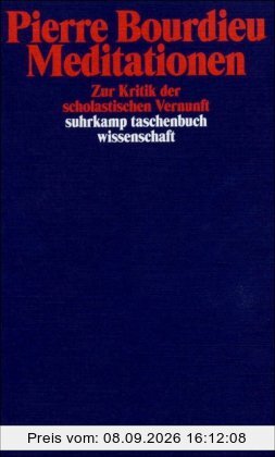 Meditationen: Zur Kritik der scholastischen Vernunft