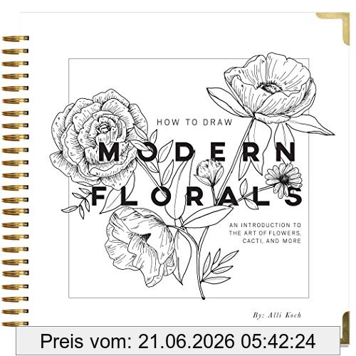 Alli Koch How To Draw Modern Florals, An Introduction To The Art Of Flowers, Cacti, And More