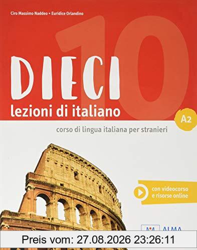 Dieci: Libro + ebook interattivo A2