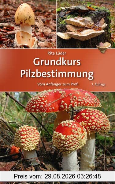 Grundkurs Pilzbestimmung: Vom Anfänger zum Profi: Eine Praxisanleitung für Anfänger und Fortgeschrittene (Quelle & Meyer Bestimmungsbücher)