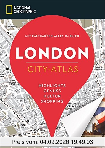 London erkunden mit handlichen Karten: London Reiseführer für die schnelle Orientierung mit Highlights und Insider-Tipps. London entdecken mit dem National Geographic Reiseführer London.