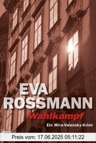 Binding : Taschenbuch, Edition : 1., Label : Bastei Lübbe, Publisher : Bastei Lübbe, medium : Taschenbuch, numberOfPages : 256, publicationDate : 2009-06-01, authors : Eva Rossmann, languages : german, ISBN : 3404162773