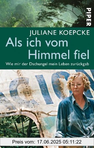 Binding : Taschenbuch, Edition : 4, Label : Piper Taschenbuch, Publisher : Piper Taschenbuch, medium : Taschenbuch, numberOfPages : 304, publicationDate : 2012-05-14, authors : Juliane Koepcke, languages : german, ISBN : 3492274935