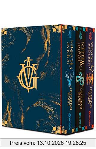 Die Grisha-Trilogie: Alle 3 Bände im Schuber: Goldene Flammen - / Eisige Wellen / Lodernde Schwingen (Legenden der Grisha)