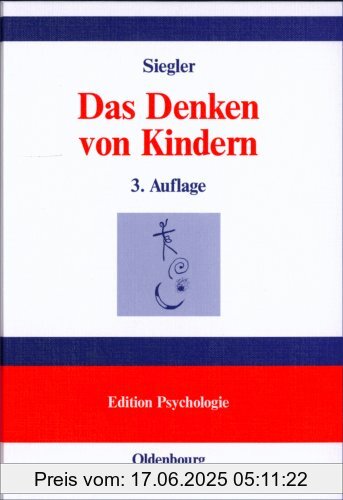 Binding : Gebundene Ausgabe, Edition : 3, Label : Oldenbourg Wissenschaftsverlag, Publisher : Oldenbourg Wissenschaftsverlag, medium : Gebundene Ausgabe, numberOfPages : 564, publicationDate : 2001-01-11, authors : Siegler, Robert S., translators : Michaela Kleber, languages : german, ISBN : 3486255940