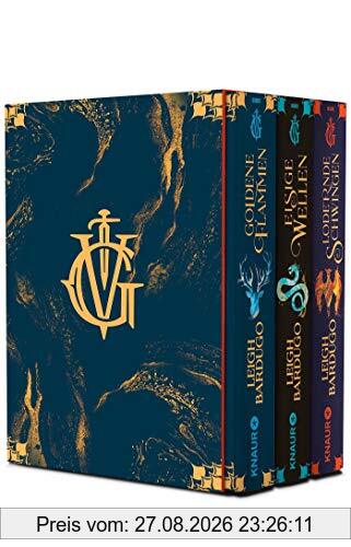 Die Grisha-Trilogie: Alle 3 Bände im Schuber: Goldene Flammen - / Eisige Wellen / Lodernde Schwingen (Legenden der Grisha)
