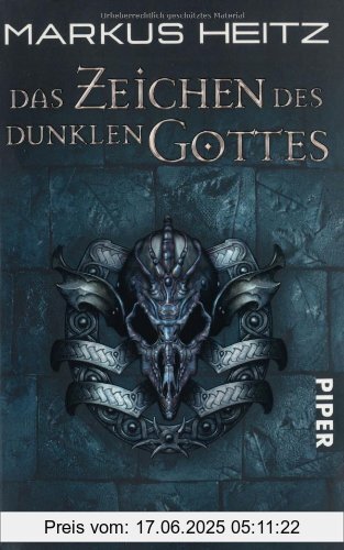 Binding : Taschenbuch, Edition : 12, Label : Piper Taschenbuch, Publisher : Piper Taschenbuch, medium : Taschenbuch, numberOfPages : 528, publicationDate : 2004-11-01, authors : Markus Heitz, languages : german, ISBN : 3492285309