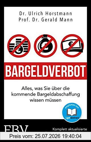 Ulrich Horstmann Bargeldverbot, Alles Was Sie über Die Kommende Bargeldabschaffung Wissen Müssen