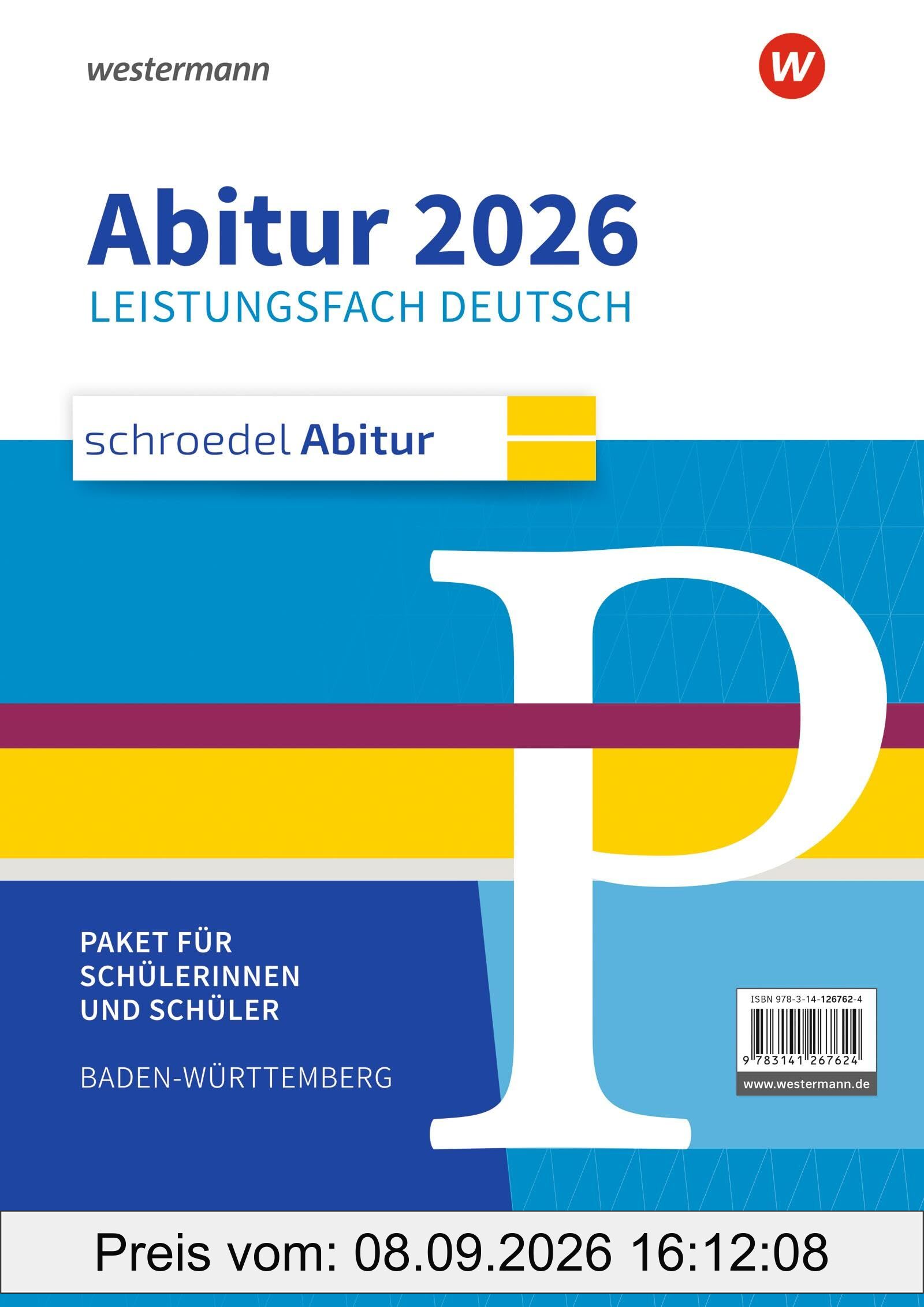 Schroedel Abitur - Ausgabe für Baden-Württemberg 2026: Paket für Schülerinnen und Schüler