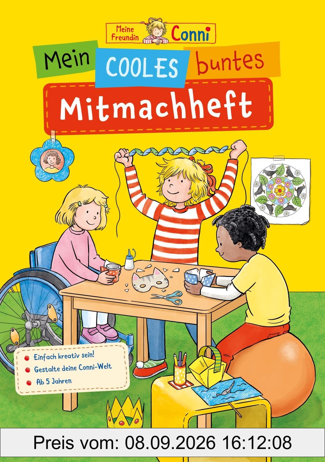 Conni Gelbe Reihe (Beschäftigungsbuch): Mein cooles buntes Mitmachheft