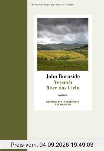 Versuch über das Licht. Gedichte