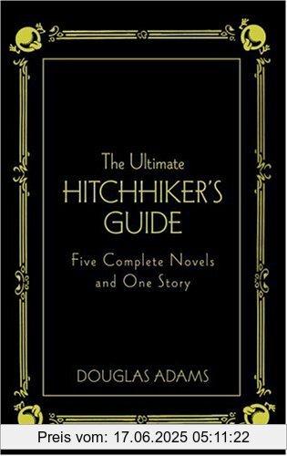 Binding : Ledereinband, Label : Crown, Publisher : Crown, NumberOfItems : 1, medium : Gebundene Ausgabe, numberOfPages : 832, publicationDate : 2005-11-01, releaseDate : 2005-11-01, authors : Douglas Adams, languages : english, ISBN : 0517226952
