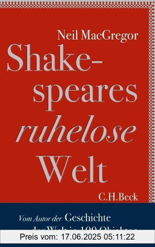 Binding : Gebundene Ausgabe, Edition : 2, Label : C.H.Beck, Publisher : C.H.Beck, medium : Gebundene Ausgabe, numberOfPages : 347, publicationDate : 2013-12-04, authors : Neil MacGregor, translators : Klaus Binder, languages : german, ISBN : 3406652875