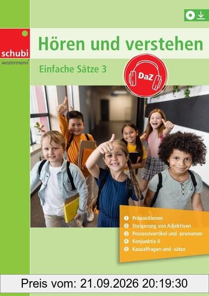 Hören und Verstehen DaZ: Einfache Sätze Band 3