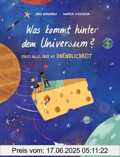 Brand : Beltz, Binding : hardcover, Edition : Deutsche Erstausgabe, Label : Was kommt hinter dem Universum? : (Fast) alles über die Unendlichkeit, medium : hardcover, numberOfPages : 62, publicationDate : 2024-09-04, releaseDate : 2024-09-04, languages : german, ISBN : 3407759479