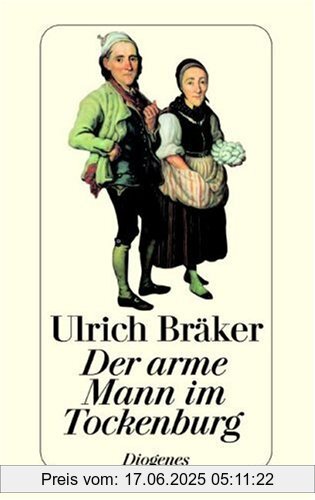Binding : Taschenbuch, Edition : 5., Aufl., Label : Diogenes Verlag, Publisher : Diogenes Verlag, medium : Taschenbuch, numberOfPages : 320, publicationDate : 1993-12-01, authors : Ulrich Bräker, publishers : Samuel Voellmy, languages : german, ISBN : 3257226624
