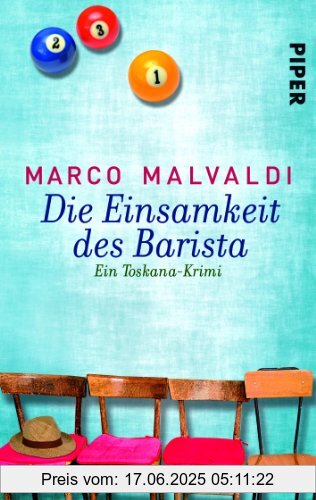 Binding : Taschenbuch, Label : Piper Taschenbuch, Publisher : Piper Taschenbuch, medium : Taschenbuch, numberOfPages : 240, publicationDate : 2013-05-14, authors : Marco Malvaldi, translators : Sigrun Zühlke, languages : german, ISBN : 3492274269