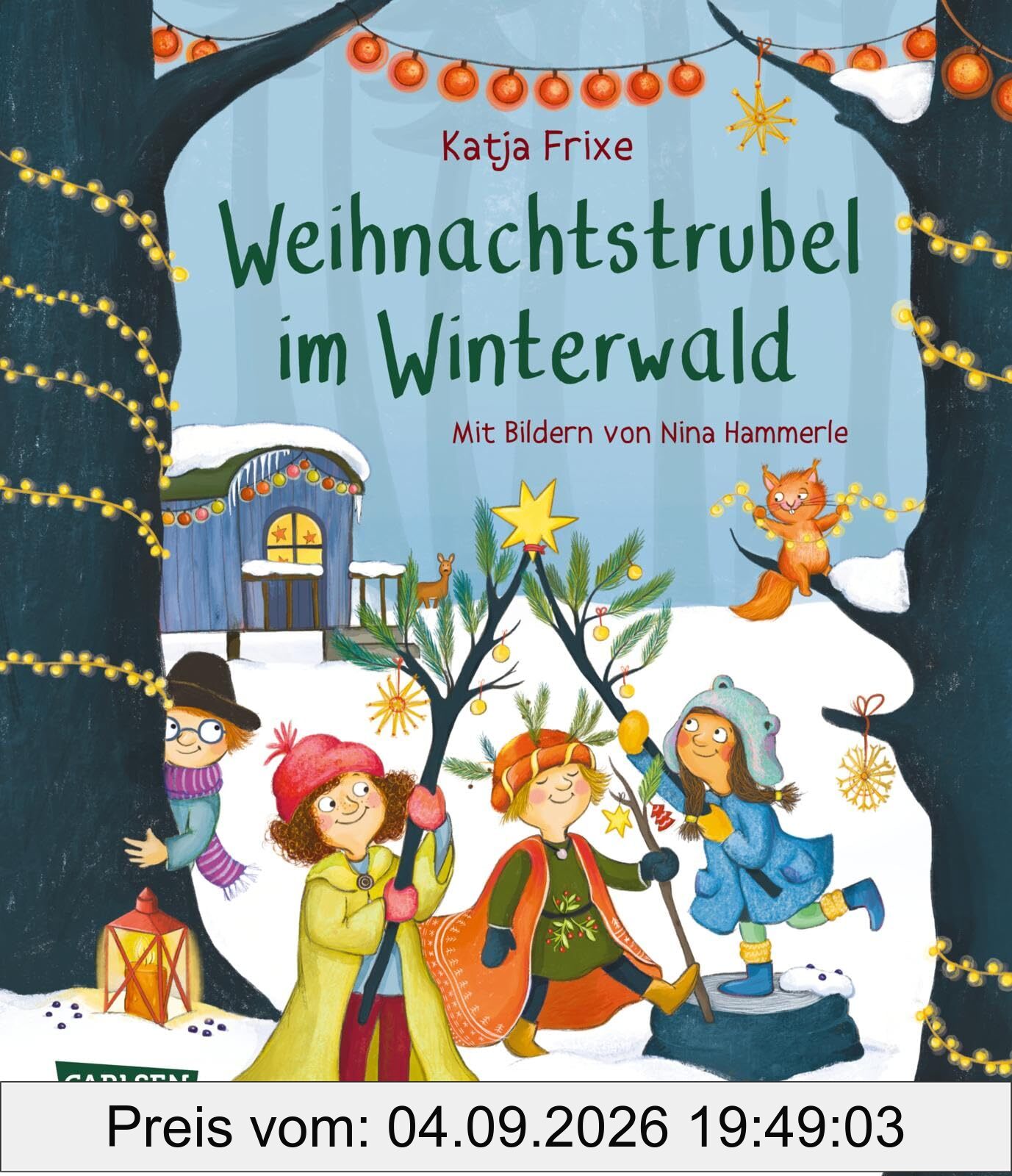 Weihnachtstrubel im Winterwald: Ein Vorlesebuch für den Advent mit 4 Geschichten für die Vorbereitung aufs Fest für Kinder ab 3 Jahren | Von der Lesekünstlerin des Jahres 2025