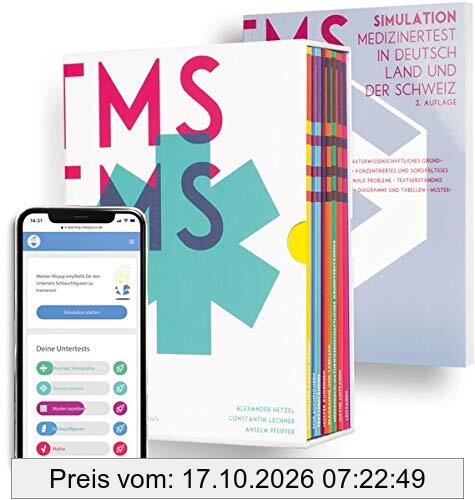 Medizinertest TMS / EMS 2020 Komplettpaket I Exklusives Paket aus Kompendium, TMS-Simulation und E-Learning Zugang I Vorbereitungs-Box für …