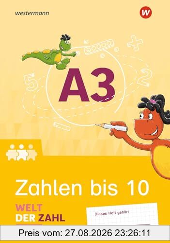 Welt der Zahl Inklusiv - Ausgabe 2021: Inklusionsheft A3: Zahlen bis 10 (Welt der Zahl: Inklusionsmaterialien - Ausgabe 2021)