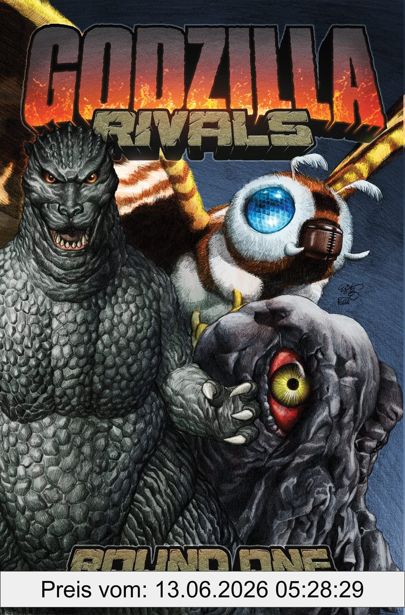 Paul Allor Godzilla Rivals, Round One