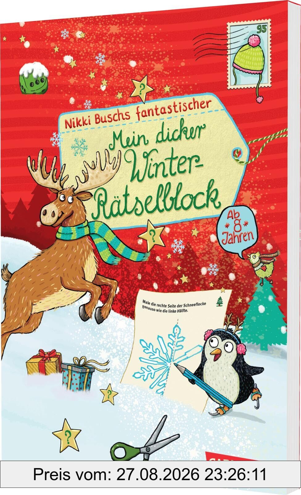 Mein dicker Winter-Rätselblock: Ab 8 Jahren