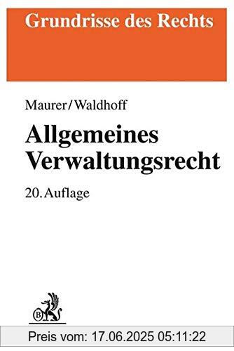Binding : Taschenbuch, Edition : 20., überarbeitete und ergänzte, Label : C.H.Beck, Publisher : C.H.Beck, medium : Taschenbuch, numberOfPages : 872, publicationDate : 2020-09-21, authors : Hartmut Maurer, Christian Waldhoff, ISBN : 3406758967