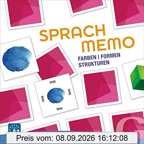 Sprachmemo Deutsch: Farben / Formen / Strukturen (Spiel)