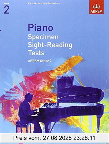 Piano Specimen Sight-Reading Tests, Grade 2 (Abrsm Sight-Reading)