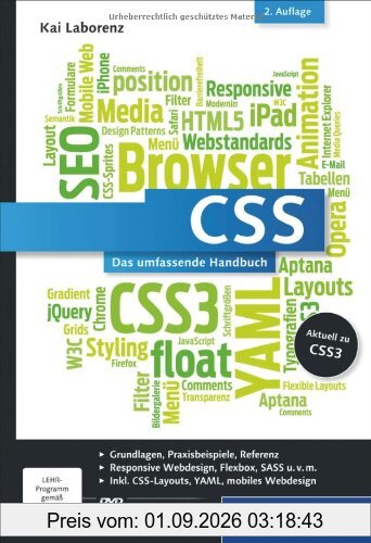 CSS: Das umfassende Handbuch (Galileo Computing)