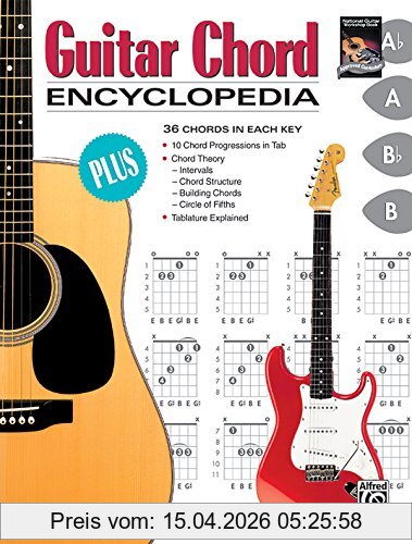 Steve Hall Guitar Chord Encyclopedia, 36 Chords In Each Key (Ultimate Guitarist's Reference)