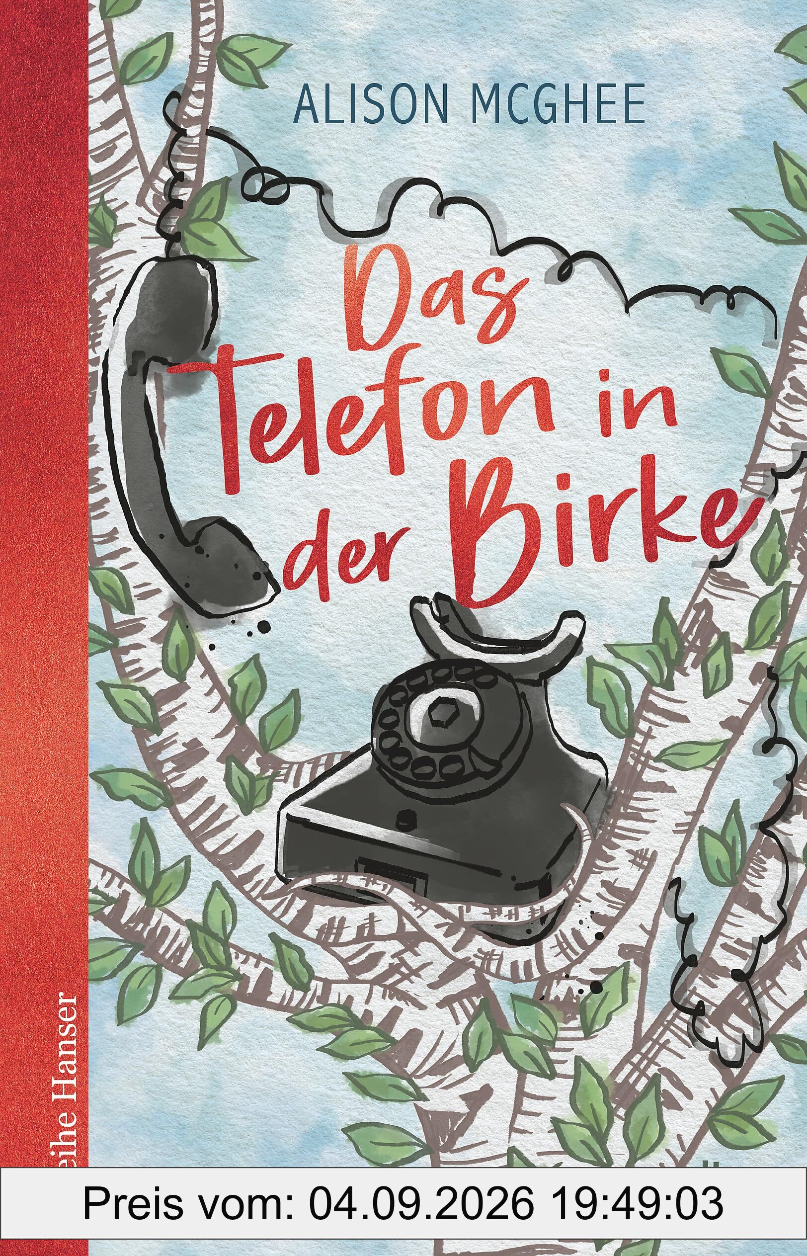 Das Telefon in der Birke