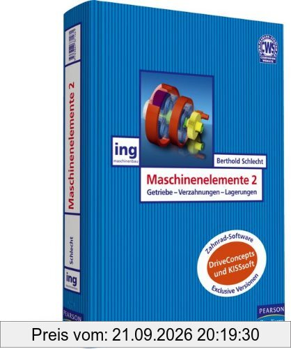 Maschinenelemente 2: Getriebe, Verzahnungen und Lagerungen (Pearson Studium - Maschinenbau)