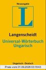 Langenscheidts Universal-Wörterbuch Ungarisch