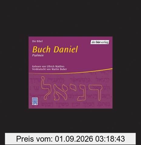 Das Buch Daniel, 2 Audio-CDs