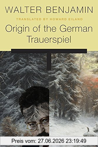 Walter Benjamin Origin Of The German Trauerspiel