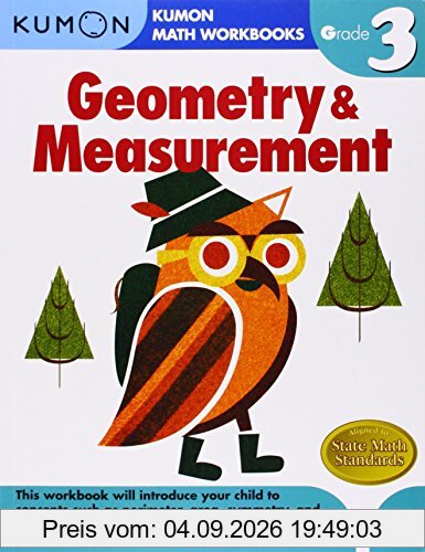 Grade 3 Geometry & Measurement (Kumon Math Workbooks)