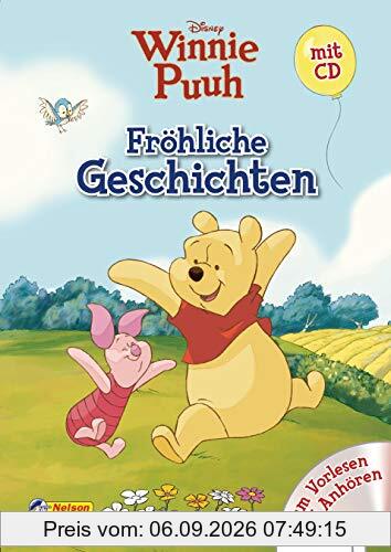 Disney Winnie Puuh: Fröhliche Geschichten mit CD: Zum Vorlesen und Anhören!