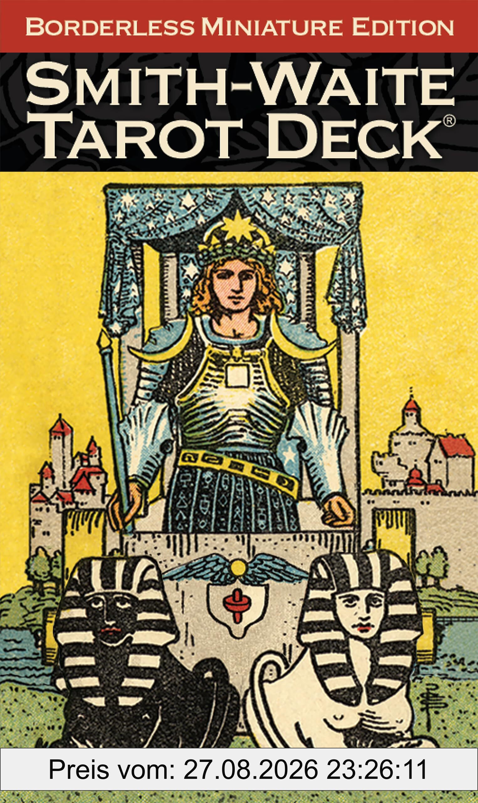 Smith-Waite® Tarot Deck Borderless Miniature Edition