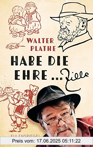 Binding : Gebundene Ausgabe, Edition : 1, Label : Eulenspiegel, Publisher : Eulenspiegel, medium : Gebundene Ausgabe, numberOfPages : 128, publicationDate : 2020-03-10, authors : Walther Plathe, ISBN : 3359011767