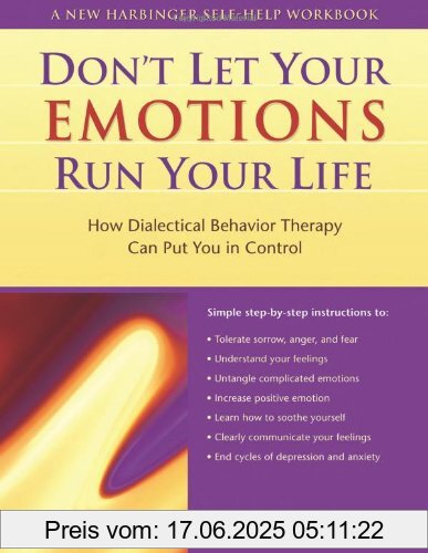 Binding : Taschenbuch, Label : New Harbinger Pubn, Publisher : New Harbinger Pubn, NumberOfItems : 2, medium : Taschenbuch, numberOfPages : 216, publicationDate : 2003-02-01, authors : Spradlin, Scott E., languages : english, ISBN : 1572243090