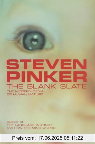 Binding : Gebundene Ausgabe, Label : Allen Lane, Publisher : Allen Lane, NumberOfItems : 1, PackageQuantity : 1, medium : Gebundene Ausgabe, numberOfPages : 528, publicationDate : 2002-09-05, authors : Steven Pinker, languages : english, ISBN : 0713992565
